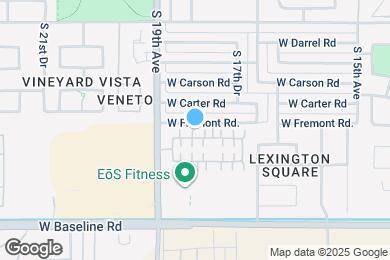 Map image of the property - 1824 W Minton St
