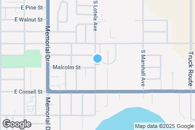 Map image of the property - 449 Las Palmas Cir