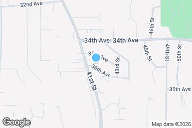 Map image of the property - 4109 36th Ave