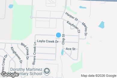 Map image of the property - 713 Jonius Creek Dr