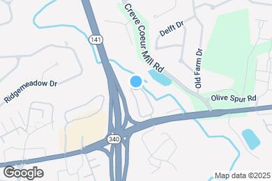 Map image of the property - 1231 Creve Coeur Crossing Ln