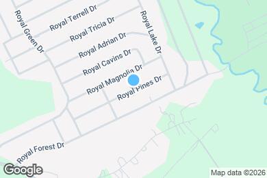 Map image of the property - 10855 Royal Pines Dr