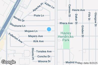 Map image of the property - 252 Mojave Ln