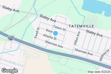 Map image of the property - 718 Atlanta St
