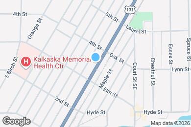 Map image of the property - 330 S Cedar St