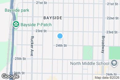 Map image of the property - 2320 Wetmore Ave
