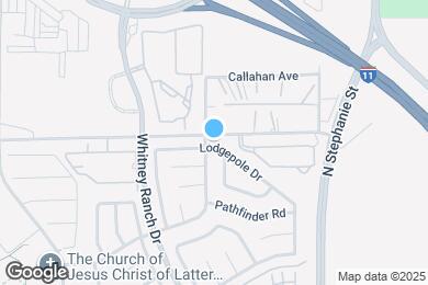 Map image of the property - 1446 Lodgepole Dr