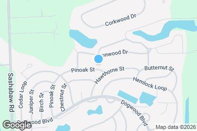 Map image of the property - 3610 Pinoak St