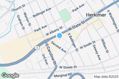 Map image of the property - 116 1st Ave