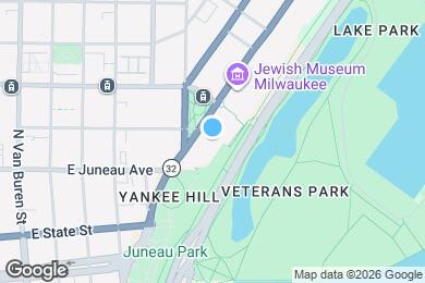 Map image of the property - 1260 N Prospect Ave