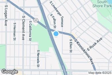 Map image of the property - 2867 S Kinnickinnic