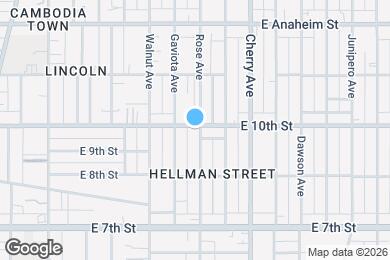 Map image of the property - 1746 E 10th St