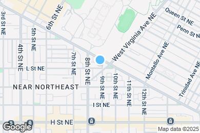 Map image of the property - 826 L St NE