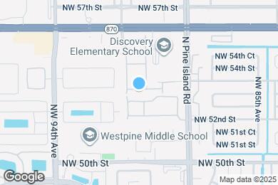 Map image of the property - 9032 NW 54th St
