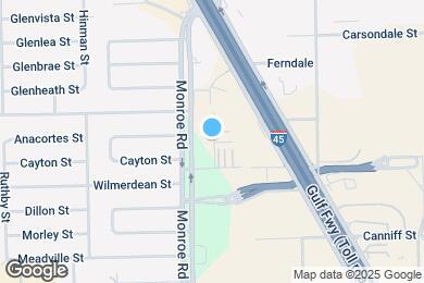 Map image of the property - 8705 Bryam