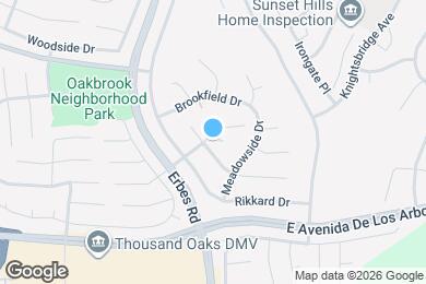 Map image of the property - 2594 Ridgebrook Pl