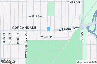 Map image of the property - 985 W Morgan Ave