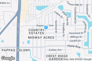Map image of the property - 4744 Guardian Ave