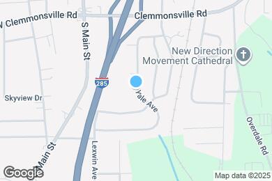 Map image of the property - 3642 Yale Ave