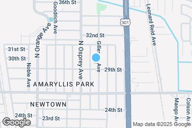 Map image of the property - 2919 Gillespie Ave