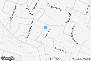 Map image of the property - 1518 Chardonnay Dr