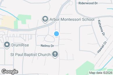 Map image of the property - 1445 Oakridge Cir