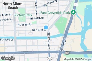 Map image of the property - 2088 NE 167th St