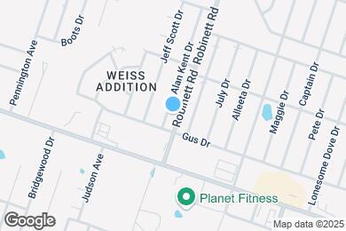 Map image of the property - 4504 Alan Kent Dr