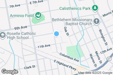 Map image of the property - 1013 Walnut St.