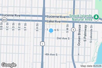 Map image of the property - 118 S J St