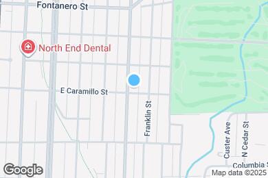 Map image of the property - 1601 N El Paso St