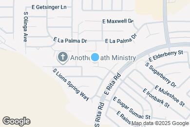 Map image of the property - 7625 S Athel Tree Dr