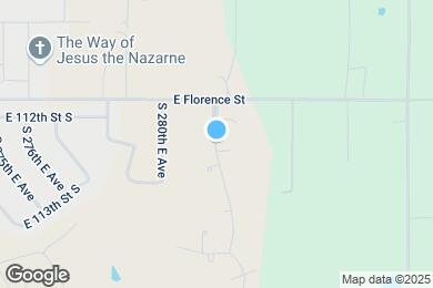 Map image of the property - 11191 S 282nd E Ave