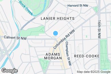 Map image of the property - 1794 Lanier Pl NW