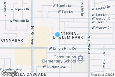 Map image of the property - 18630 N 17th Ave