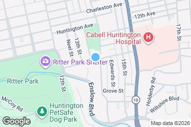 Map image of the property - 1331 Washington Blvd