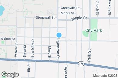 Map image of the property - 2402 Monroe St