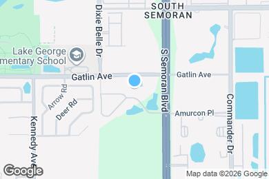 Map image of the property - 4810 S Semoran Blvd