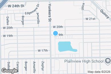 Map image of the property - 2417 W 19th