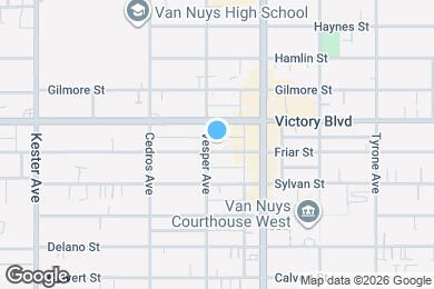 Map image of the property - 14545 Friar St