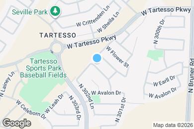 Map image of the property - 30266 W Earll Dr