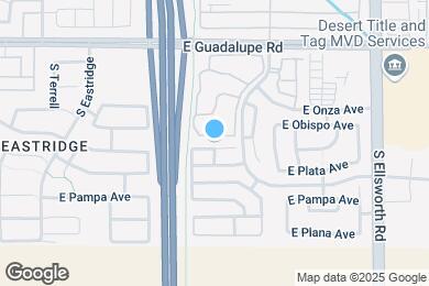 Map image of the property - 8906 E Oro Ave
