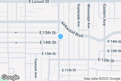 Map image of the property - 1407 Bridge Ave
