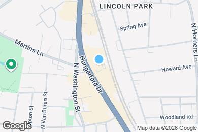 Map image of the property - 501 Hungerford Dr