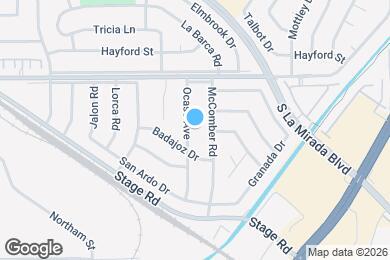 Map image of the property - 5122 Ocaso Ave