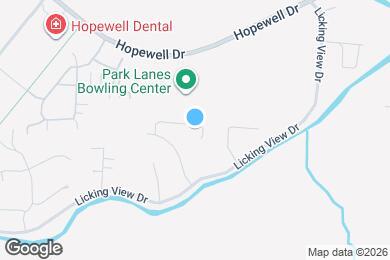Map image of the property - 657 E Crest Dr