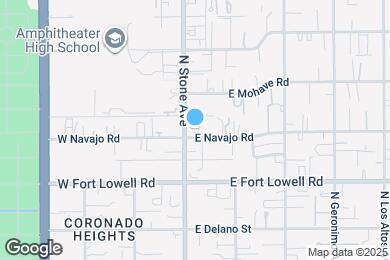 Map image of the property - 1 E Navajo Rd