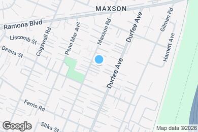 Map image of the property - 3900 Maxson Rd