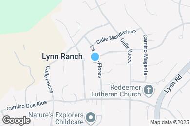 Map image of the property - 1089 Camino Flores