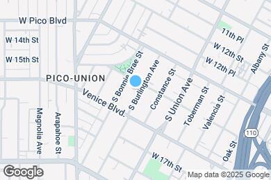 Map image of the property - 1411 S Burlington Ave